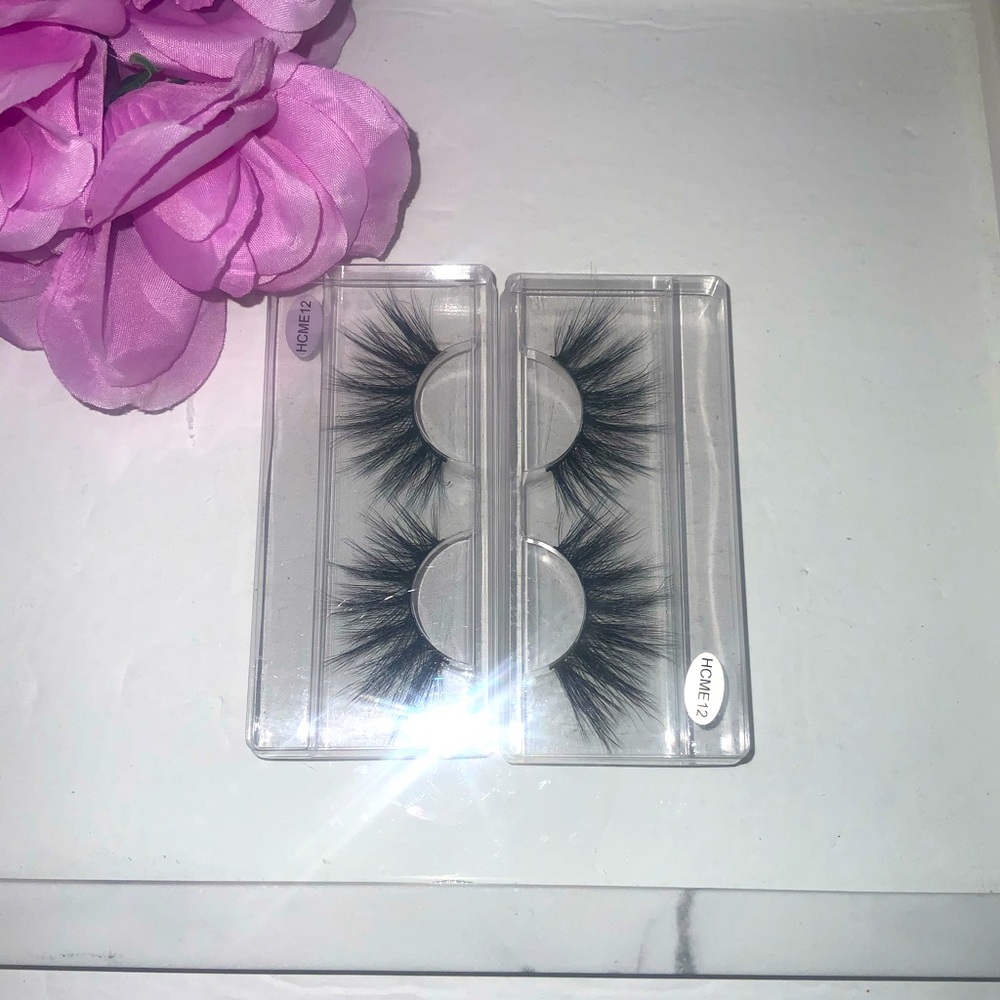 Sold as a SET High-end Brand New faux Mink Eye Lash Duo Set #12